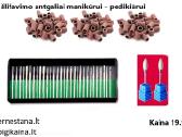 Dildės/frezos/priemonės Manikiūrui-pedikiūrui - nuotraukos Nr. 16