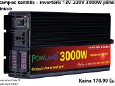 Inverteriai 12/24v- 220v / Maitinimo Šaltiniai - nuotraukos Nr. 32