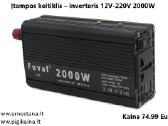 Inverteriai 12/24v- 220v / Maitinimo Šaltiniai - nuotraukos Nr. 36