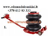 Pneumatinis - orinis domkratas 3.5 ton - 6 ton