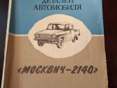 Moskviciaus 2140 detalių katalogas