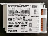 Elektroniniai lempų balastai Qt-m 2x26-42/220-240s