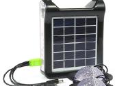 Nešiojama saulės baterija Powerbank 5000mah