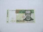 5 kwacha , Malavis , 1989 unc