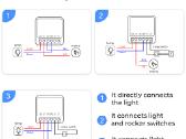 Išmanus WiFi jungiklis Aubess Ewelink Smart Switch - nuotraukos Nr. 11