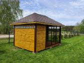 Pavėsinė su stumdoma langų sistema - nuotraukos Nr. 4