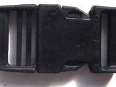 Užsegimas plastikinis juodas 65x35x10mm