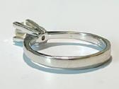 Auksinis žiedas 585 praba 0.23 ct briliantas - nuotraukos Nr. 6