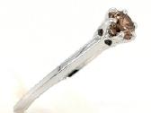 Auksinis žiedas 18k natūralus 0.50 ct deimantas - nuotraukos Nr. 4