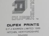 Vintage Dufex 3D Foil Print 1989 - nuotraukos Nr. 2