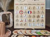 Medinis_kalendorius_Wooden_calendar_pina - nuotraukos Nr. 3