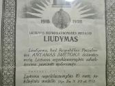 Tarpukario Laisvės medalis - nuotraukos Nr. 4