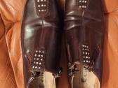 Bordo spalvos bateliai 34 dydis - nuotraukos Nr. 5