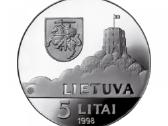 5 litai sidabrinė moneta Pasaulio vaikai , Proof - nuotraukos Nr. 2