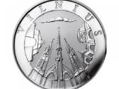 10 litų moneta Vilnius, Lietuva 1998