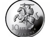 10 litų moneta popiežius Jonas Paulius II - nuotraukos Nr. 2