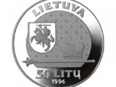 50 litų didžiajam Lietuvos kunigaikščiui Gediminui - nuotraukos Nr. 2