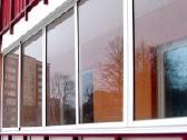 Terasų, balkonų, lodžijų stiklinimas, langai durys - nuotraukos Nr. 11