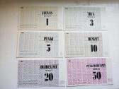 1990 Plastos banknotai