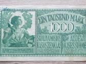 1918 Vokietija Ost Lietuva Lenkija 1000 Mark - nuotraukos Nr. 2