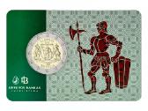 2 Eur moneta kortelėje Dzūkija, Lietuva 2021 - nuotraukos Nr. 2