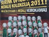 Lankstinukai - Monetos skirtos krepšiniui 2011 m. - nuotraukos Nr. 12