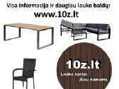 Masyvus 4 dalių lauko baldų komplektas - nuotraukos Nr. 2