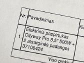 Elektrinis paspirtukas Cityway Pro 8,5" 500w - nuotraukos Nr. 12
