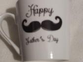 Baltas puodelis tevo dienai "Happy fathers Day" - nuotraukos Nr. 3