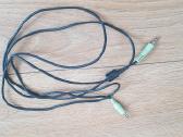 Audio kabelis 3.5mm ilgis-2m. M-m Stereo Audio - nuotraukos Nr. 2