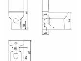 Pastatomas klozetas su bide Wc/bide viename Lara - nuotraukos Nr. 3