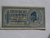 100 karbovancu 1942 m.puikus banknotas,retas