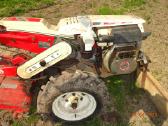 Motoblokas su freza ir buldozeriuku Yanmar