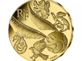 5 eurų auksinė moneta Harry Potter Golden Snitch