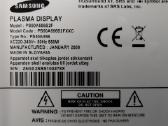 Samsung Ps50a556s2f ant dalių