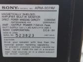 Sony Apm-55w, Apm-158, Apm-007av. Phonar mikro2 - nuotraukos Nr. 26