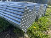 Metaliniai cinkuoti stulpai