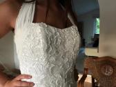 Parduodu Vestuvinę Elegantišką Suknelę - nuotraukos Nr. 4
