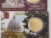 Vatican 50 cent monetų kortele10/11/13/15/16/17/18 - nuotraukos Nr. 3