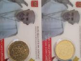 Vatican 50 cent monetų kortele10/11/13/15/16/17/18 - nuotraukos Nr. 9