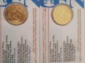 Vatican 50 cent monetų kortele10/11/13/15/16/17/18 - nuotraukos Nr. 10