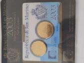 San Marino 2003 20 and 50 cent in blister