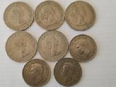 Anglų monetos Shillings/crown - nuotraukos Nr. 2