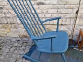 Vintažinis mid century autorinis supamas krėslas - nuotraukos Nr. 7