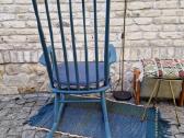 Vintažinis mid century autorinis supamas krėslas - nuotraukos Nr. 8