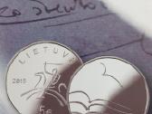 Lankstinukas - 5 Euro 2015 m. ,skirta Literatūrai - nuotraukos Nr. 2
