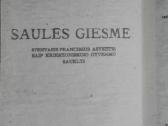 476. Saulės Giesmė Maceina A.