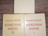 Vinco Krėvės raštai, trys tomai, ir dar dvi knygos