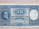 1928 metų 50 litų smetoniškas