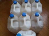 Plastiko talpos-bakeliai-kanistrai 5l.